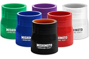 Mishimoto - MMCP-22525BK 2.25" to 2.5" Silicone Transition Coupler, Black