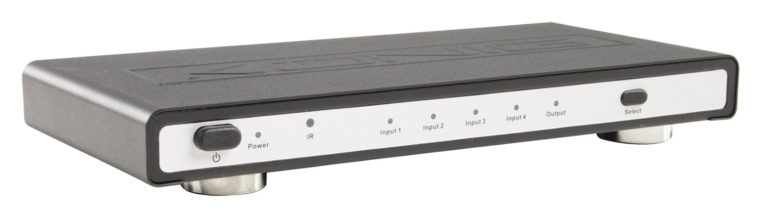 KONIG 4 Port HDMI Switch: Amazon.co.uk: Electronics