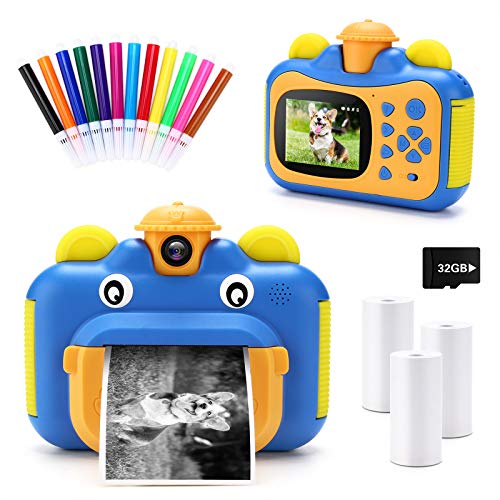 kids camera instant print