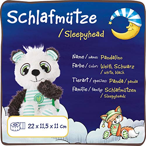 NICI Schlafmützen Pandalino, Mint-weißem Pyjama, Kuscheltier 22 cm – Bild 4