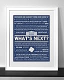 Customized West Wing Quotes Art Print Frame Not Included