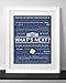 THE WEST WING Typography & Quote Art Print (Frame not included)