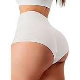 Booty Shorts for Women Sexy High Waist Yoga Workout Gym Dance Hot Pants Butt Lifting Rave Bottoms