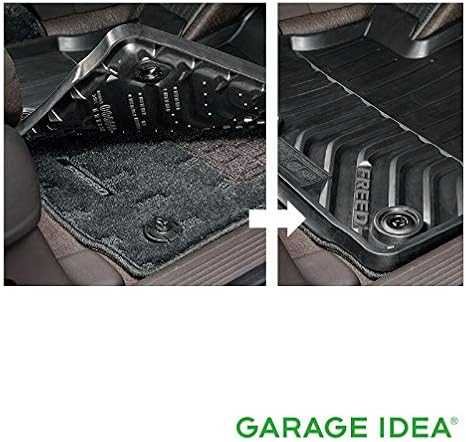 Amazon Honda ホンダ Freed フリード ラバーマット Freed リア用 Hybrid 2列目キャプテンシート車用 16 9 次モデル 08p19 Tdl 000a フロアマット 車 バイク