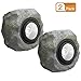 Outdoor Solar Garden Rock Light, 2 Modes LED Solar Powered Light,LED Solar Spotlight Light for Garden, Patio, Backyard, Pack of 2