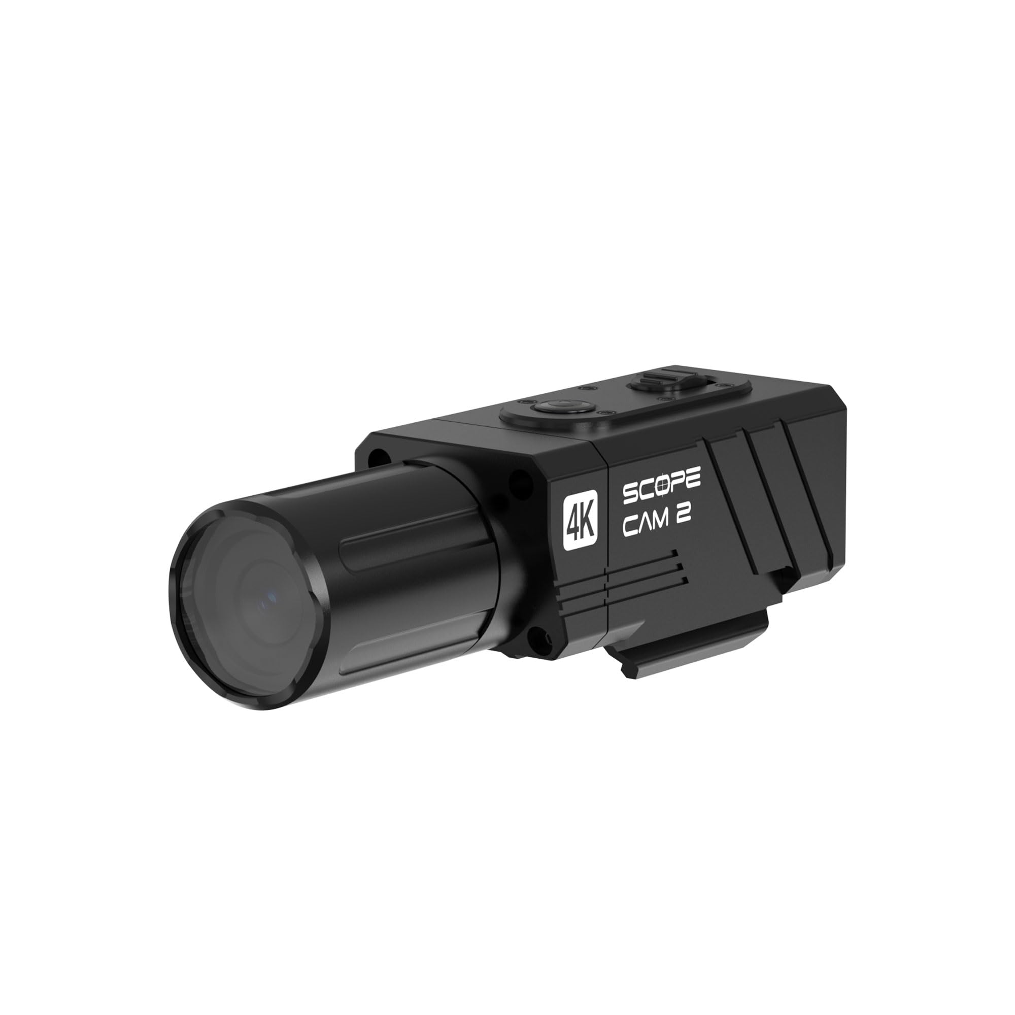 Photo 1 of RunCam ScopeCam2 4K Airsoft Camera WiFi Waterproof 4xDigital Zoom HD Mini Video Camera for Airsoft Paintball Hunting Tactical Training with Recording Switch Cable (Long Range Zoom Camera(35mm Lens))