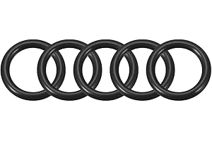 uxcell Nitrile Rubber O-Rings 20mm OD 14mm ID 3mm Width, Metric Sealing Gasket for Automotive Machine Plumbing, Pack of 5