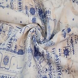 Texco Inc 55" Wide Printed 100% Rayon Challis