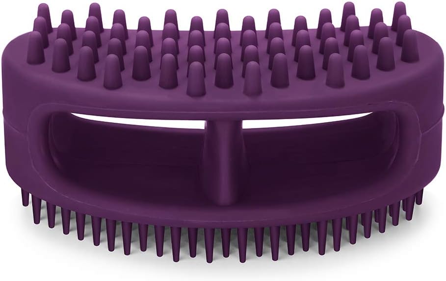 Famobest Dog Brush & Cat Brush, Soft Silicone Dog Grooming Brush, Pet Bath & Massage Brush for Cats and Dogs with Short or Long Hair, Cat Slicker Shedding Hair Brush for All Pet Sizes : Pet Supplies