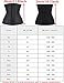 Kimikal Waist Trainer Corset for Weight Loss-Lady Sliming Fajas Gym Colombiana Latex Waist Cincher Shaper Sport Girdle Belt (Black49, XL)