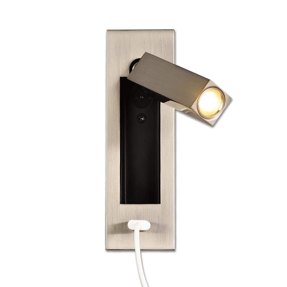 Indoor Wall Lamp Modern Led Wall Light Fixture USB Charger Lighting Sconce Lamp Bedside Lamp Wall La