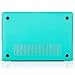 Kuzy - Lace Rubberized Hard Case for Older MacBook Pro 15.4 inch with Retina Display A1398 15 inch Plastic Shell Cover - Lace Teal