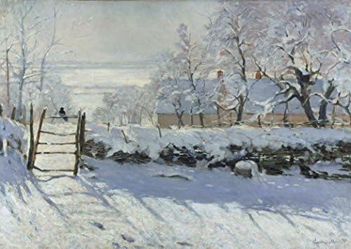 Grafika Jigsaw Puzzle 2000 pieces - Claude Monet: The Magpie, 1868-1869