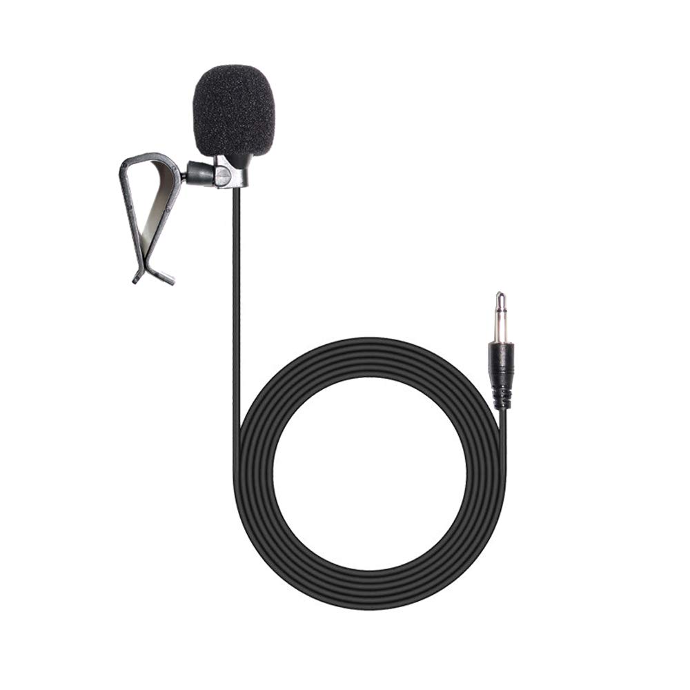 XISEDO 3.5mm Microphone Assembly Mic for Car Vehicle Head Unit Bluetooth Enabled Car Stereo Mic