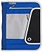 Mead PRO Platinum Zipper Binder with Interior Expanding File, 1-1/2 Inch 3 Ring Binder, Heavy Duty, Red (88006)