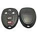 Key Fob Shell Case Fit for Suburban Tahoe Traverse/GMC Acadia Yukon/Cadillac Escalade SRX/Buick Enclave/Saturn Outlook 2007 2008 2009 2010 5 Buttons Keyless Entry Remote Replacement Key Fob Cover