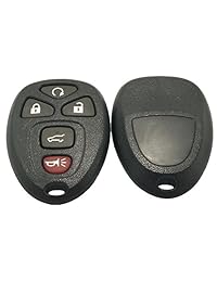 Carcasa para llave de coche sin llave, 5 botones, almohadilla de repuesto para GM GMC Yukon Buick Chevrolet Saturn
