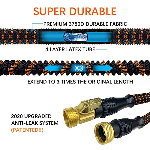 XBUTY 50FT Garden Hose Expandable 2021 Upgraded Water Hose With
