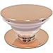 Expanding Grip and Stand, Pop Out Phone Grip Socket for Smartphone,Iphone and Tablets - Rose Gold