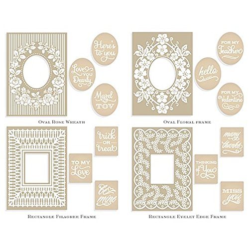 Anna Griffin Mix & Match Trellis Emboss Folders