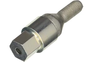 McGard 27261 Wheel Lock M12X1.25 Bolt Cone Seat, 19MM Hex, 25.6MM SHK-Chrome