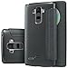 LG G Stylo Case - 3C-Aone Sparkle Quick Window Smart Wake up / Sleep Pu Leather Cover Hard Plastic Case Shell for LG G Stylo H631 MS631 LS770 | LG G4 Stylus(NOT Compatible for LG G4) (Black)