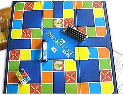 Stager Blue Pictionary Board Game for Kids
