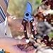 Signature HANDTOOLS Pruning Shears, Bypass Hand Pruner, Steel Blade Secateurs, Razor Sharp Clippers, Garden, Bushes, Hedge, Ergonomic Handles for Precise Cutting