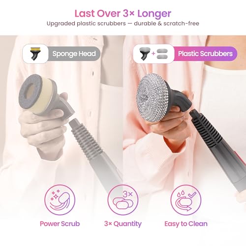 Schenley 19-in-1 Steam Mop with Handheld Steamer for Hard Floors | Multi-Surface Cleaning, 15s Heat-Up, 12-25 Min Steam Time, 248°F Steam, Chemical-Free, Tile & Grout, Wall Cleaning