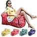 Inflatable Lounger Air Sofa Chair with U-Shape Neck Pillow and Handy Storage Bag for Camping&Hiking & Swimming Pool to use as Mattress (Outdoor&Indoor)
