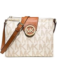 Michael Kors Fulton Brown Large Crossbody Bag 32F3GFTC3B