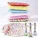 116 Pack Slime Making Kits Supplies, Colored Foam Balls, Resin Accessories, Fish Tank Beads, Fruit Slices, Glitter Sequin Accessories, Slime Tools, Sugar Paper (Sticker kit)