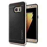 Galaxy Note 7 Case, Spigen® [Neo Hybrid] PREMIUM BUMPER [Champagne Gold] Bumper Style Premium Case Slim Fit Dual Layer Protective Cover for Samsung Galaxy Note 7 (2016) - (562CS20569)