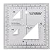 GOTICAL Military UTM/MGRS Coordinate Scale Map Reading and Land Navigation Topographical Map Scale, Protractor and Grid Coordinate Reader Pairs with Compass and Pace Counter Beads by GOTICAL primary