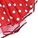 Kids Christmas Holiday Princess Ballet Tutu Skirt 2pcs Dress for Baby Girl Birthday Party Pageant Outfits Set Red 7-8 Years