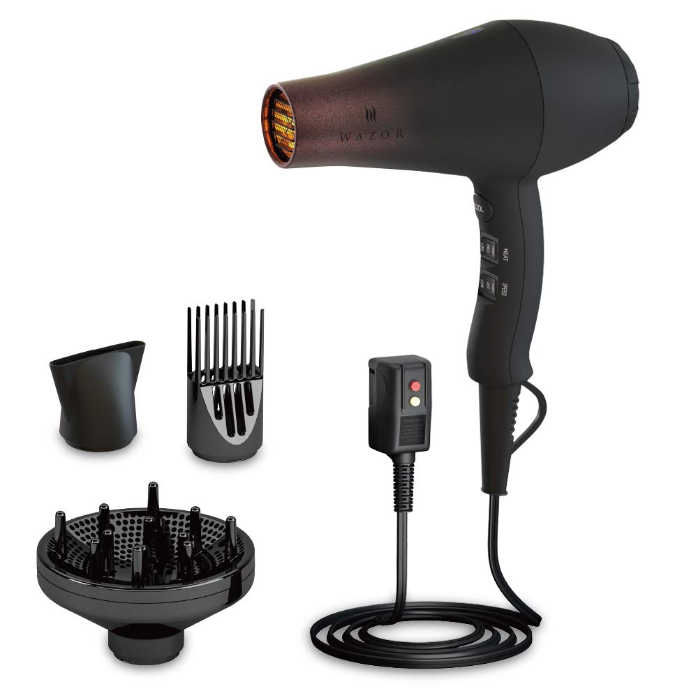 Amazon Wazor 1875W Professional Salon Hair Dryer With AC Motor Far