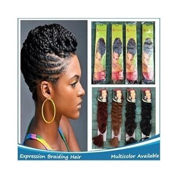 African Hair X Pression Braiding Black 1 By Oyene Amazon Co Uk
