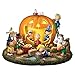 The Bradford Exchange Peanuts Great Pumpkin Carving Party Halloween Sculpture with Light and Sound
