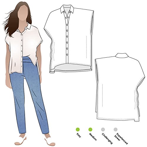 Style Arc Sewing Pattern - Maude Tunic (Sizes 04-16)