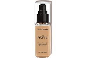 L.A. COLORS Truly Matte Foundation, Natural CLM352