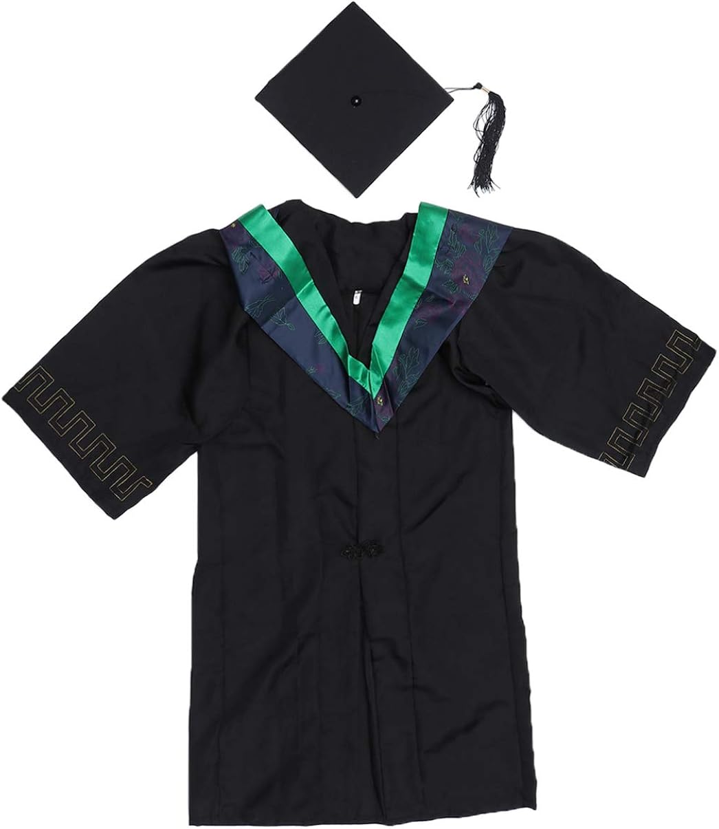 2020 Graduation Gown Cap Set Doctoral Graduation Academic Dress