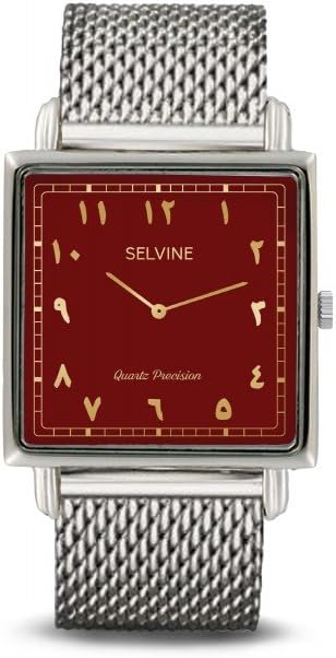 Selvine Womens Analogue Quartz Watch with Stainless Steel Strap SARA10
