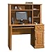 Sauder 401353 Orchard Hills Computer Desk with Hutch, L: 42.60' x W: 19.45' x H: 56.30', Carolina Oak Finish