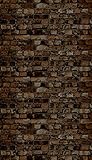 Ella Bella Photography Backdrop Paper, 4-feet by 12-feet, Aged Brown Brick