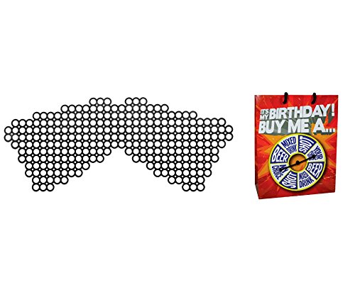 Bundle of Erika Eyemask One Size Multicolor with Giftbag Model 34