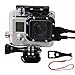 SmilePowo Side Openings Protective Shell Housing Case Camera Accessory ,Skeleton Housing For Gopro Hero4,HERO4 BLACK,HERO4 Silver,Hero3,Hero3+ Camera Including Wrench