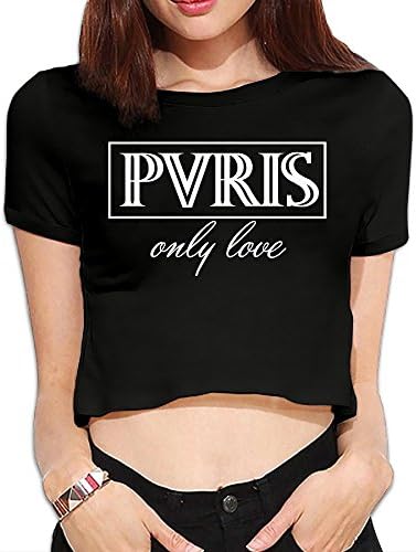 Casual Tee Shirt Pvris Only Love Dress Crop Top