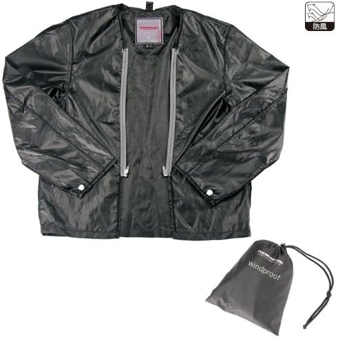 Komine KOMINE JK-051 corresponding jacket plus options inner windproof wind proof lining jacket black windbreak to 6XLB 07-051