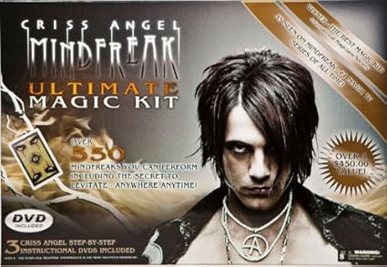 Amazon Com Mindfreak Ultimate Magic Kit By Criss Angel Trick Toys Games