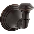 KOHLER 10555-2Bz Devonshire Robe Hook, Oil Rubbed Bronze